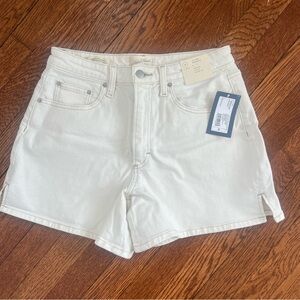Women's High Rise A-Line Denim Shorts